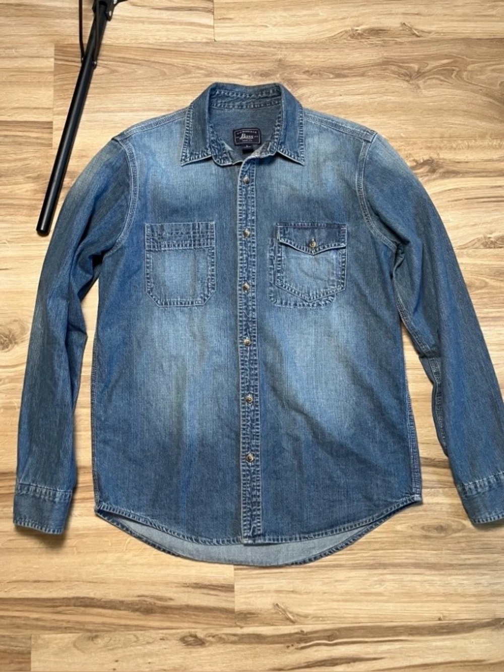 G.H. Bass Denim Workwear Button-down
